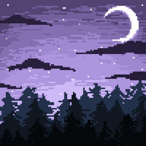 8bit Aesthetic Wallpaper, 16pxl Anime, 16pxl Purple, Pixel Pfp Aesthetic, Gaming Icon Aesthetic, Pixel Background Aesthetic, Dark Pixel Art, Purple Pixel Art, Pixel Art Pfp