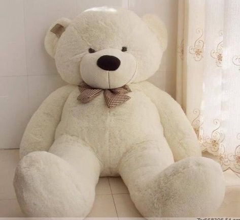 Big Stuffed Bear, Costco Bear, Instagram Dpz, Big Teddy Bears, Huge Teddy Bears, Snoopy Toys, Teddy Love, Big Teddy Bear, Big Teddy