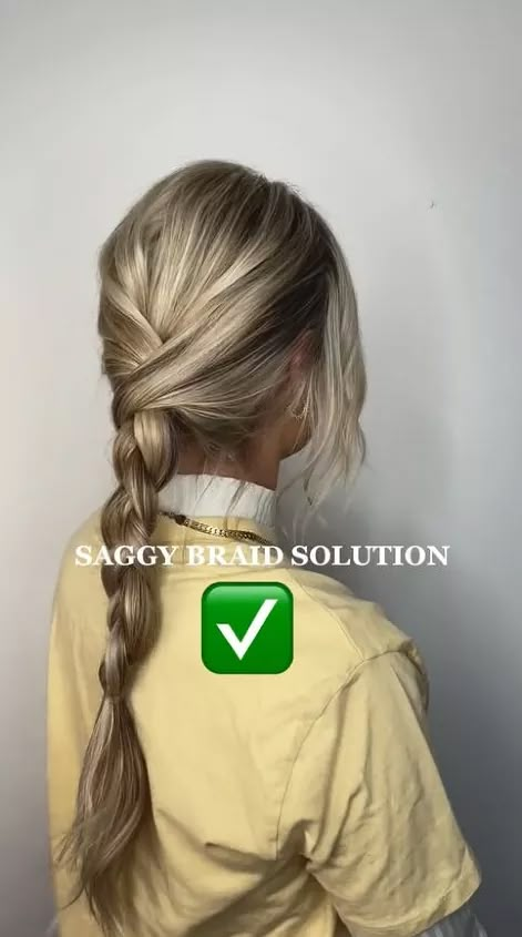 Hairstyles For Lazy Days, Braid Hack, Loose Braid Hairstyles, Single Braids Hairstyles, How To Make Braids, Lola Hair, Grown Up Style, Hair Donation, Pen Tricks