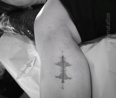 Fine Line Music Tattoo, Word Tattoos With Meaning, Word Tattoo Ideas, Heartbeat Tattoo, Word Tattoo, Music Tattoo, Skin And Hair Care, Word Tattoos, Digital Art Illustration