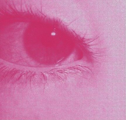 Pink Eye Icon, Indie Pink Aesthetic, Pink Y2k Aesthetic Icons, Hot Pink Pfp Y2k, Pink Hot Aesthetic, Evil Pink Aesthetic, Eye Icon Aesthetic, Pink Eye Aesthetic, Hot Icons Aesthetic