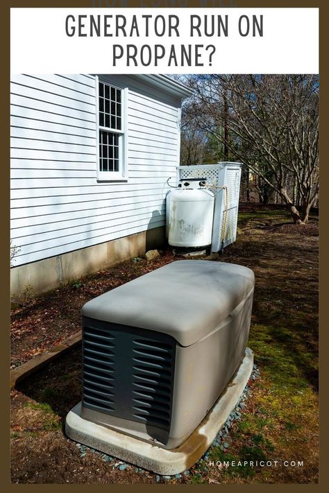 How Long Will Generator Run On Propane Indoor Grills, Home Electronics, Washing Machines, Generators, Propane, Fuel, Learn More, Home Appliances, The House