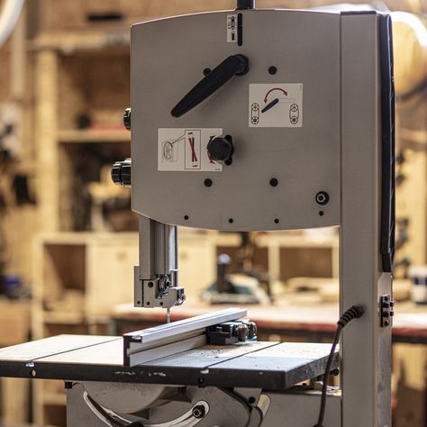 A #band saw is a versatile, powerful tool. If you're thinking about adding one to your shop, here's a list of great options to consider. Portable Band Saw, Band Saws, Small Band, Saw Stands, The Family Handyman, Wood Projects Furniture, Diy Wooden Projects, Wood Shop Projects, Band Saw