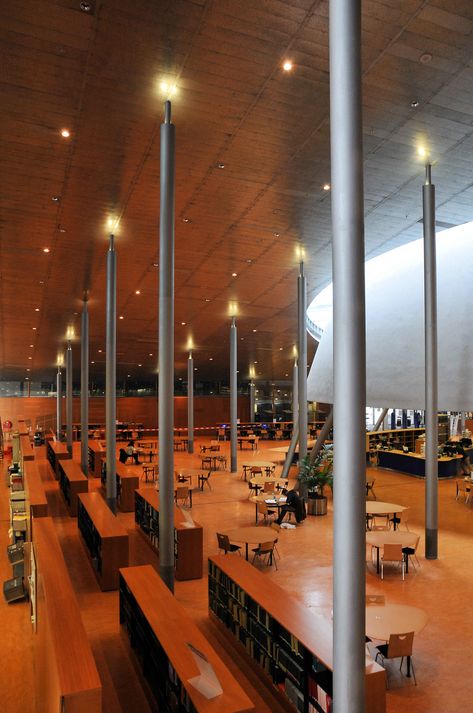 Tu Delft, Library Building, Library University, Delft, Holland, Netherlands, Beautiful Places, Paradise, Building