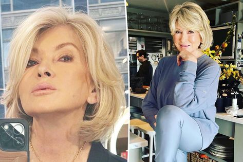 Martha Stewart Hair Color, Martha Stewart Haircut, Martha Stewart Hairstyles, Medium Bob Hairstyles With Layers, Martha Stewart Hair 2023, Martha Stewart Hair Hairstyles, Martha Stewart Hair, Aging Gracefully Hair, Fine Hair Tips