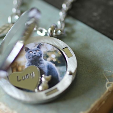 Sometimes when we lose a special companion, it feels like we've lost a big part of ourselves and are left with a huge emptiness that was once filled with the love we had for our beloved pet ♥ I've created this pet memorial necklace in particular, to help those who have lost a dear cat and would like to hold their cat fur inside the locket. Fur Necklace, Hair Locket, Hair Keepsake, Pet Memorial Necklace, Cat Loss, Pet Sympathy Gifts, Pet Memorial Jewelry, Picture Necklace, Personalized Pet Memorial