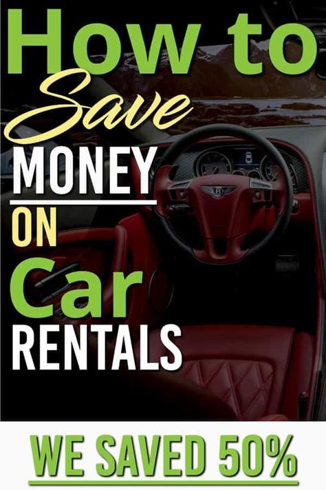 Need a rental car at a lower price? Here is how we saved big on our recent car rental. There are a lot of ways to save but this worked best. We saved 50% over other sites.. | Travelling  | Rental Car | Saving Money | Travelling | Rental Car | Saving Money Car Saving, Frugal Travel, Car Companies, Traveling Abroad, Rental Car, Car Company, How To Get Better, Finances Money, Car Rentals