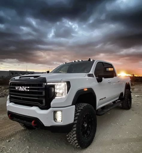 Gmc Trucks Aesthetic, 2024 Gmc 2500 At4, 2024 Trucks, At4 Gmc, Gmc Lifted Trucks, Gmc Trucks Lifted, Gmc Truck Accessories, Gmc At4, Gmc Denali Truck