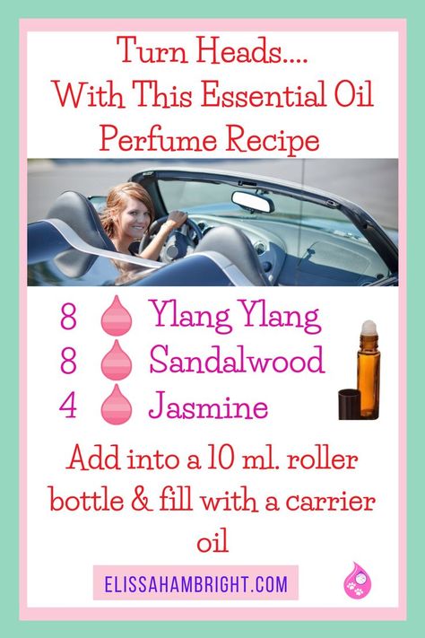 Make your own essential oil perfume! This easy roller bottle recipe is perfect for date night! Repin and be sure to grab my freebie step by step guide to making an essential oil roller plus some of my favorite recipes! Diy Essential Oil Perfume, Essential Oil Perfume Blends, Essential Oil Roller Bottle Recipes, Perfume Blends, Essential Oil Perfumes Recipes, Homemade Perfume, Essential Oil Combinations, Essential Oil Diffuser Blends Recipes, Essential Oil Carrier Oils