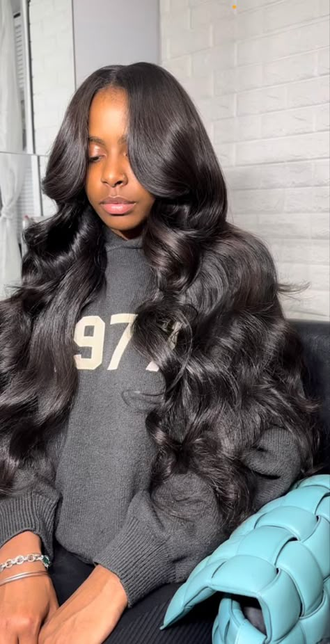 Red Body Wave Wig, Quickweave Hairstyles, Sew In Curls, Wave Texture, Sew In Hairstyles, Hair Company, 13x4 Lace Front Wig, Quick Weave Hairstyles, Protective Hairstyles Braids