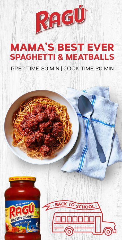 Best Ever Spaghetti, Ragu Sauce Recipes, Making Meatballs, Best Spaghetti Recipe, Spaghetti Meatball Recipes, Spagetti Recipe, Spaghetti Meatballs, Ragu Recipe, Best Spaghetti