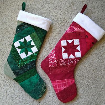 Santa's Grotto, Quilt Stocking, Christmas Stocking Pattern Free, Christmas Stockings Ideas, Stocking Pattern Free, Christmas Stocking Tutorial, Christmas Stockings Sewing, Stocking Tutorial, Stockings Diy