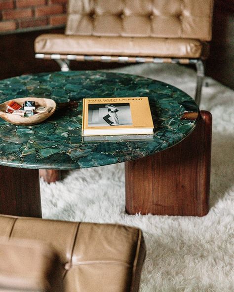 Currently coveting. 1. Fitz Swivel Chairs by @vuue.com.au | @rumeysameteakbay 2. Santoro Coffee Table by | @moz_interiors 3. Bacio Chair by @mrrosscassidy | @tuluhome Show us what you're coveting with #mycb2 Agate Coffee Table, How To Style A Round Coffee Table, Outside Coffee Table, Style A Round Coffee Table, Funky Coffee Table, Living Room Round Coffee Table, Green Marble Coffee Table, Green Marble Table, Marble Table Living Room