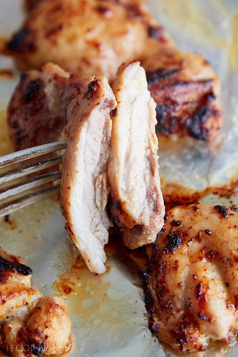 Broiled Chicken Thighs, Chicken Thighs In Oven, Chicken Recipes Boneless, Broiled Chicken, Grilled Chicken Thighs, Chicken Easy, Boneless Skinless Chicken Thighs, Boneless Chicken Thighs, Recipes Chicken