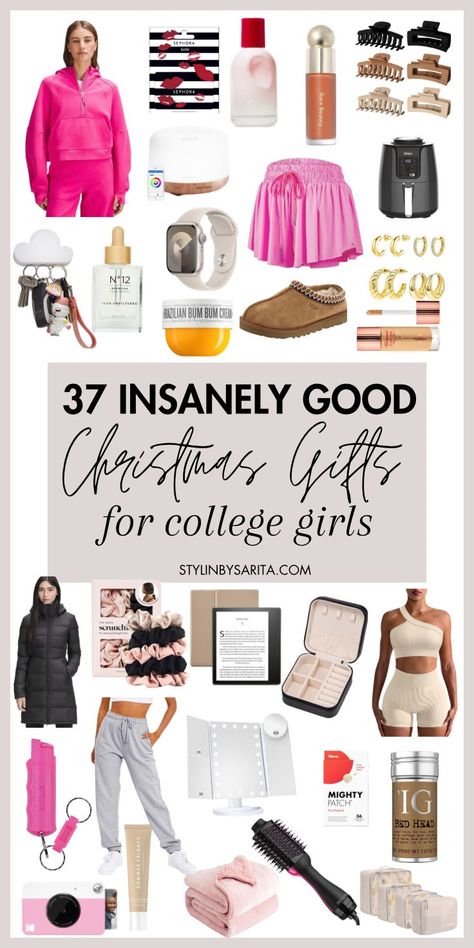 christmas gifts for college girls Gifts For College Girl, College Girl Christmas Gifts, Gifts For College Boys, College Student Gifts Christmas, Gifts For College Girls, Gift Ideas For College Students, Awesome Christmas Gifts, Good Christmas Gifts, College Girl Gifts