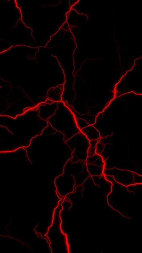 Red Lightning, In The Dark, Black Background, A Black, Wallpapers, Iphone, Red, White, Black