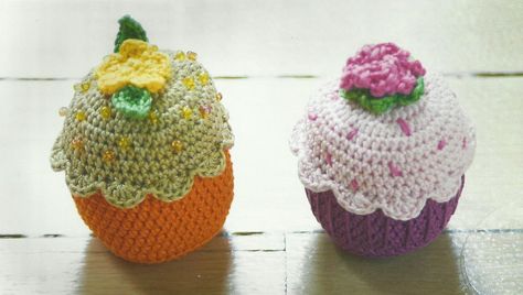 Excited to share this item from my #etsy shop: Crochet Cupcake Pin Cushions Cake Crochet Cupcake PDF Pattern Instant Download Crochet Cupcake Pattern, Cupcake Pincushion, Cushions Crochet, Crocheting Tutorial, Cake Crochet, Cupcake Pattern, Crochet Cupcake, Crochet Lace Collar, Yarn Cake