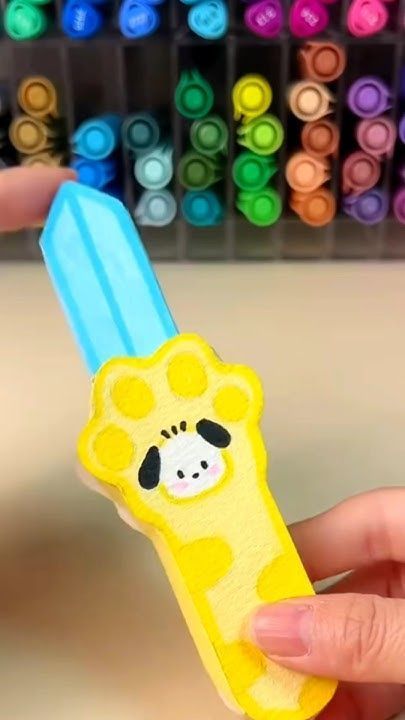 산리오 DIY Sanrio Fake knife for prank｜Paper Craft Ideas #shorts #cute #art #craft #diy #papercraft Toy Paper Craft, Cute Craft Easy, Fake Knife Diy, Sanrio Craft Ideas, Cute Sanrio Crafts, Paper Animals Ideas, Kawaii Activities, Squishy Paper Ideas, Art And Craft Ideas For Kids