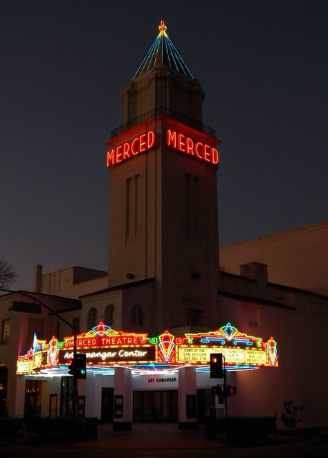 Theatre Tattoo, Merced California, Uc Merced, Ursula K Le Guin, Theatre Building, California Bucket List, Rain World, Cali Trip, California History