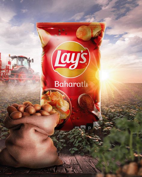 eye-catching ad for lay's #chips #creative #ads #creativeads #poster #socialmediadesigns Lays Poster Design, Lays Creative Ads, Chips Creative Ads, Chips Advertising, Chips Ads, Snack Ads, Chips Design, Visual Advertising, Lays Chips