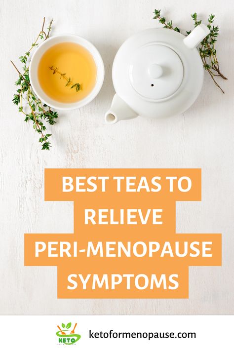 Numerous herbal teas have been used for centuries in various cultures to help alleviate some of those pesky peri-menopausal side effects. In this blog post we’ll take a look at which specific types of herbs are known to help reduce certain symptoms related to menopause—and will also discuss how they can easily become part of your daily lifestyle.  #keto diet tips  #menopausal symptoms  #menopausal relief Peri Menopausal, Best Herbal Teas, Low Estrogen Symptoms, Keto Guide, Best Herbal Tea, Improve Nutrition, Types Of Herbs, Low Estrogen, Herbal Teas