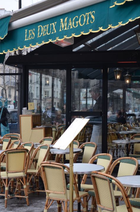 Les Deux Magots | Flickr - Photo Sharing! Deux Magots Paris, Popular Restaurants, Paris Nightlife, Les Deux Magots, Open A Restaurant, Storefront Signs, Parisian Cafe, Restaurant Business, Parisian Life