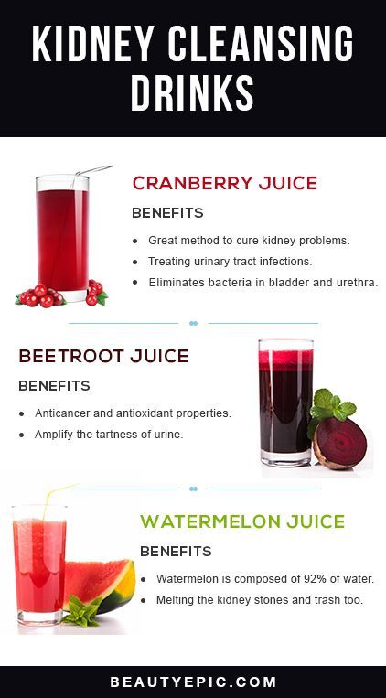 Top 5 Kidney Cleansing Drinks: Miraculous Effects And Simple Ingredients Watermelon Juice Benefits, Beetroot Juice Benefits, Cranberry Juice Benefits, Healthy Detox Cleanse, Cleansing Drinks, Kidney Detox, Kidney Cleanse, Resep Diet, Natural Colon Cleanse