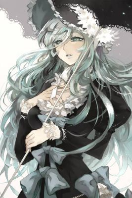 Victorian Anime, Vampire Kiss, Vestidos Anime, Vampire Knight, Style Anime, Art Manga, Cthulhu, Green Hair, Melanie Martinez