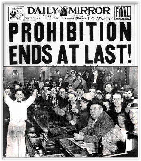 December 5, 1933 - Utah became the 36th state to ratify the 21st Amendment, repealing the 18th Amendment and ending prohibition, 'the noble experiment.' End Of Prohibition, Don Delillo, Thomas Carlyle, Rare Historical Photos, Boardwalk Empire, Historical Moments, Historical Images, Interesting History, Us History