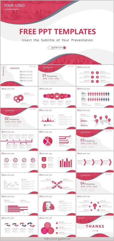 Soft Curve Style Business PowerPoint Templates Business Report Design, Slide Themes, Presentation Design Inspiration, Curve Style, Business Ppt Templates, Furniture Design Sketches, Company Introduction, Business Report, Free Powerpoint Templates