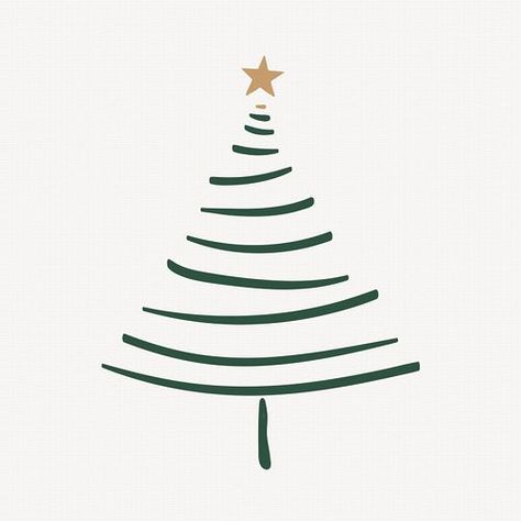 Christmas tree element, cute doodle | Free Photo Illustration - rawpixel Christmas Elements Illustration, Tree Doodle, Tree Icon, Free Vector Illustration, Christmas Doodles, Tree Stickers, Cute Christmas Tree, Doodle Illustration, Christmas Graphics