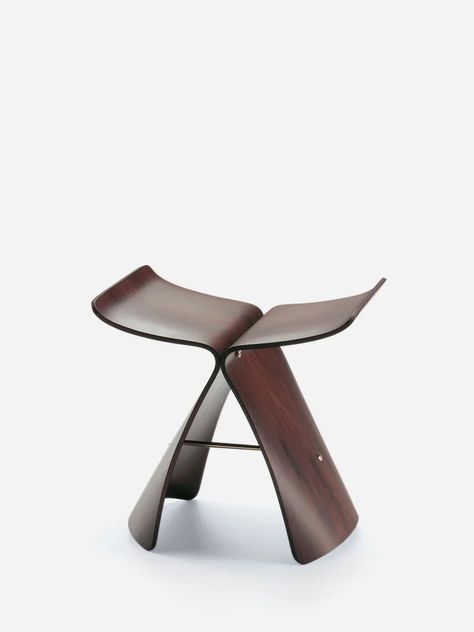 Butterfly Stool – Palisander Butterfly Stool, Sori Yanagi, Sofa Stool, Chair Stool, Charles & Ray Eames, Art Courses, Ray Eames, Stool Chair, Butterfly Chair