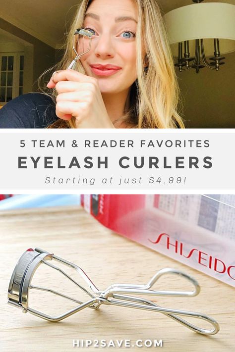 We love an opportunity to look great, and having the best eyelash curler can totally transform your eyes and make your whole look pop! Luckily some of the ladies on your team and readers like you shared the scoop on which eyelash curlers are the best to buy right now. #eyelashcurlers #beautybuys #beauty #makeup #makeuptools #eyelashes #eyemakeup #lashcurlers #beautyfinds #makeupgadgets Good Eyelash Curler, Eye Lash Curler Tricks, Best Eyelash Curler For Short Lashes, Best Eye Lash Curlers, Best Lash Curler, Eye Lash Curler, Best Drugstore Lashes, Shu Uemura Eyelash Curler, No Heat Curlers