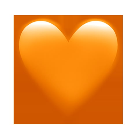 orange-heart Iphone Png, Phone Emoji, Best Png, Heart App, Emojis Iphone, Emoji Png, Ios Emoji, Iphone Emoji, Tumblr Drawings