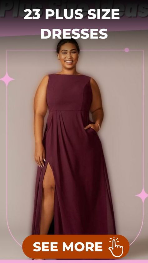 Discover fashionable plus-size dresses that celebrate your curves and boost your confidence. Our collection features a range of styles, from chic evening wear to laid-back day dresses, ensuring you find the perfect look for any event. Embrace your individuality with a dress that fits just right and accentuates your figure flawlessly. Stand out in style and shop our selection today to ensure you're always dressed to impress. Explore the latest in plus-size fashion and embrace every occasion with Wedding Guest Dress Plus Size, Cute And Casual Outfits, Best Plus Size Dresses, Plus Size Short Dresses, Hot Pink Prom Dress, Women Are Beautiful, Elegant Evening Wear, Plus Size Long Dresses, Modern Dresses