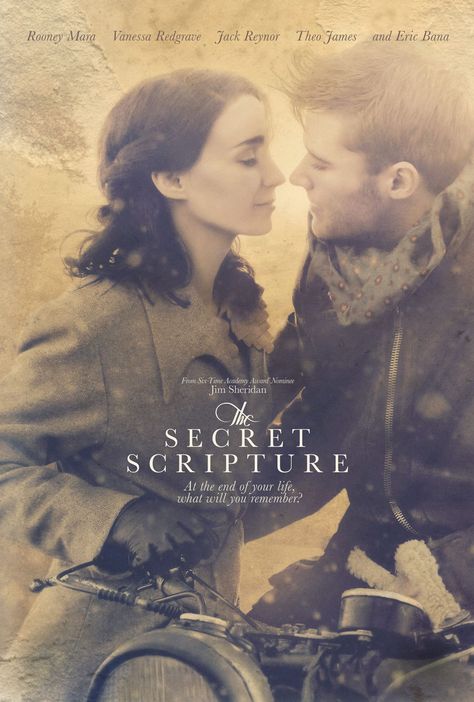 The Secret Scripture, Period Drama Movies, British Movies, Vanessa Redgrave, Eric Bana, Romantic Films, Rooney Mara, Movies Worth Watching, Renee Zellweger