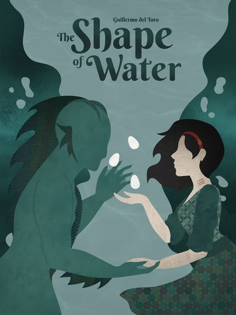 Creative Highlights, Avengers Movie Posters, Water Movie, Shape Of Water, The Shape Of Water, Minimalist Graphic Design, Graphic Design Books, Pop Posters, Minimal Movie Posters