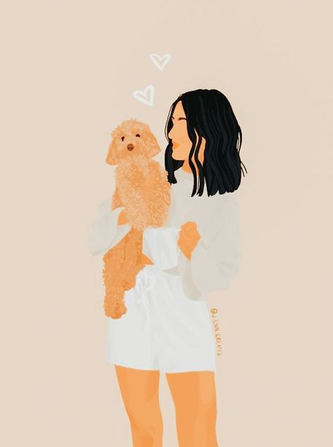 Cartoon Pictures, Cute Cartoon Pictures, Dog Art, Photo Credit, Puppy Love, Art Girl, Cute Wallpapers, Cute Cartoon, Cute Drawings