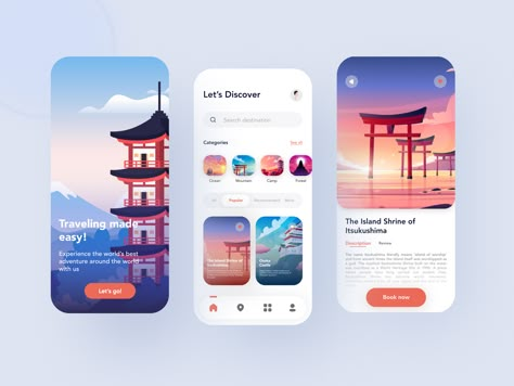 Travel App Design, การออกแบบ Ui Ux, Trip Planner App, Application Ui Design, Login Page Design, App Design Layout, Planning App, App Ideas, Mobile App Design Inspiration