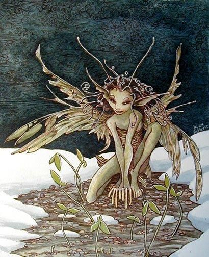 Spring Faerie by Kim Parkhurst Amy Brown Art, Amy Brown Fairies, Magic Creatures, Faery Art, Brian Froud, Amy Brown, Fairy Pictures, The Fae, Fairy Artwork