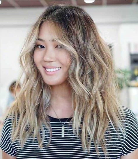 15 Blonde Hairstyles That Asian Girls Can Sport with Pride Blonde Hair Asian, Balayage Asian Hair, Blonde Asian Hair, Cool Blonde Hair Color, Blonde Hair Bangs, Asian Balayage, Asian Blonde, Bayalage Blonde, Natural Dark Hair