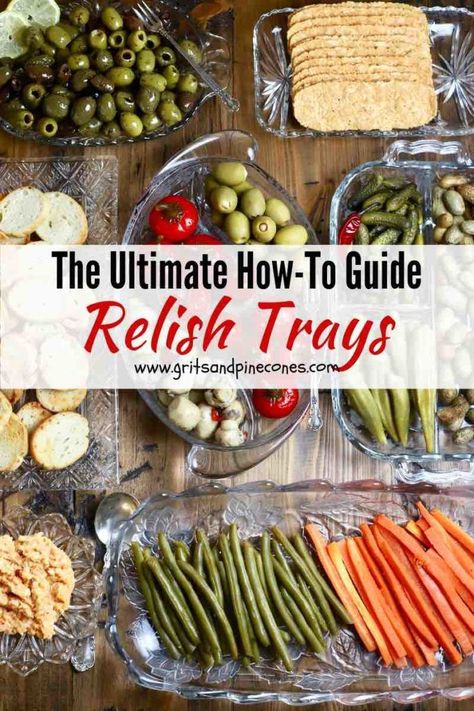 Check out the ultimate guide for making beautiful, family-friendly, and flavorful relish trays that everyone will rave about. And, discover creative and modern ideas for quickly putting together these unique platters for parties and special occasions. #relishtrays, #relishtrayideas, #modernrelishtrays Relish Tray Ideas, Christmas Appetizers Finger Foods, Platters For Parties, Christmas Party Finger Foods, Pickled Green Beans, Caprese Skewers, Relish Tray, Relish Trays, Party Finger Foods