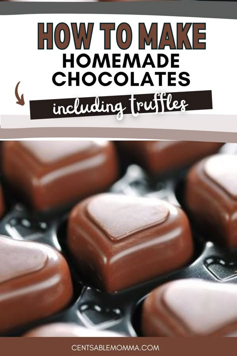 Fruit Filled Chocolates, How To Make Chocolate Candy In Silicone Molds, How To Make Chocolates In Molds, Diy Chocolates In Molds, Diy Valentine Chocolates, How To Make Chocolate Candy, Homade Chocolate, Diy Chocolate Truffles, Candy Molds Recipes