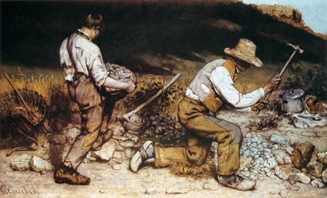 Gustave Courbet: What Made Him The Father of Realism? Art Famous Paintings, Art Careers, Famous Art Pieces, Art Catalogue, Ashcan School, American Realism, Collections Art, Art Baroque, Stone Soup