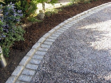 Best 25+ Driveway edging ideas on Pinterest | Driveway landscaping ... Gravel Driveway Edging, Driveway Border, Gravel Driveways, Driveway Edging, Stone Edging, Driveway Paving, Stone Driveway, Driveway Ideas, Gravel Driveway