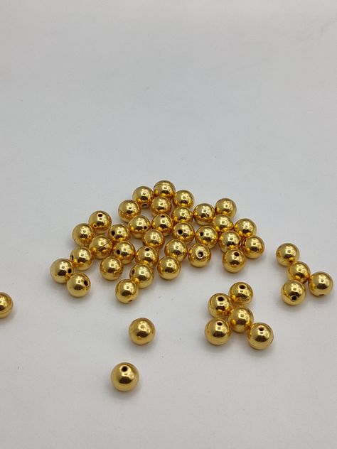 5mm spacer beads, silver, rose, gold, black tone round ball spacer beads Chudi Neck Designs, Beads Online, Brass Decor, Golden Color, Bead Caps, Bead Designs, Metal Beads, Gold Beads, Spacer Beads