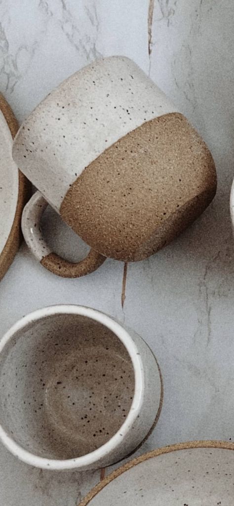 Dinner Set (pre Order Only) Ceramics Decoration Ideas, Earthy Pottery Glaze, Ceramics Dinner Set, Pottery Plate Set, Handmade Pottery Mug, Mug Exchange Party, Ceramic Mug Glaze Ideas, Mug Ideas Ceramics, Speckled Clay Pottery