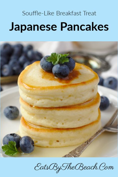 Thick Japanese Pancakes, Japanese Hot Cakes Recipes, Chinese Fluffy Pancakes, Giant Fluffy Pancakes, Japanese Puffy Pancakes Recipe, Japanese Jiggly Pancakes, Japanese Sufle Pancake Recipe, Puffy Pancakes Japanese, Japanese Pankaces