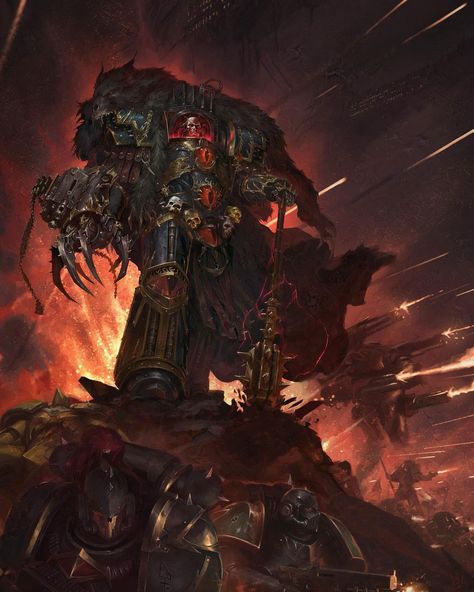 Warhammer 40K artwork by the talented artist Alvaro Jiménez (alvarojh.0 | alvarojh_art) under the category of Chaos Space Marines. “The Horus Heresy” Horus Warhammer 40k, Sons Of Horus 30k Art, Horus Lupercal Art, Primarchs 40k Art, The Emperor 40k, Warhammer 40k Primarchs, Warhammer 40000 Wallpaper, Warhammer 40000 Art, Warhammer 40k Wallpaper