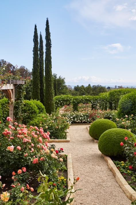 oprah winfrey best garden veranda Rose Garden Design, Formal Garden, Garden Inspo, Italian Garden, Have Inspiration, Formal Gardens, Mediterranean Garden, Gorgeous Gardens, Garden Cottage